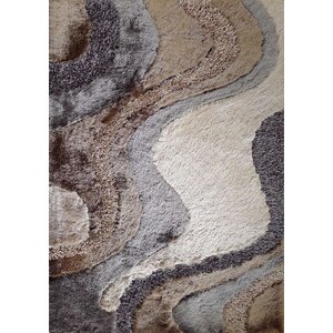 Hand-Tufted Gray Area Rug