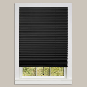 1-2-3 Vinyl Room Darkening Pleated Shade (Set of 6)