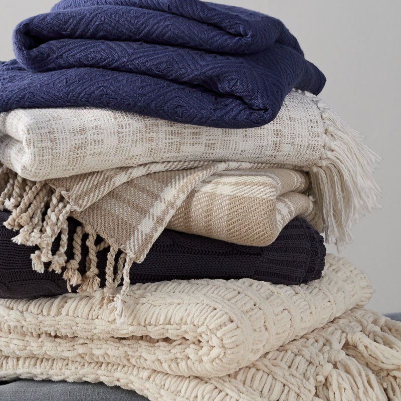 Three Posts Bella Throw Blanket & Reviews Wayfair