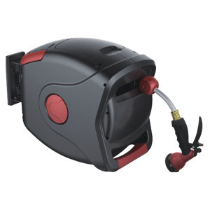 Plastic Wall Mounted Hose Reel with Automatic Rewind