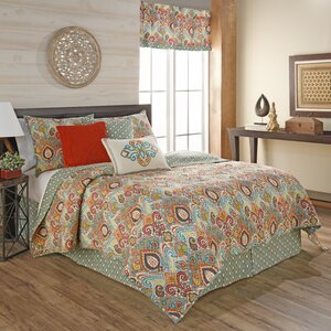 100% Cotton Reversible Quilt Set