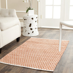 Amicus Hand Tufted Orange Area Rug