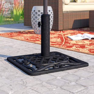 Cast Iron Patio Furniture Sets Wayfair Coghlan Cast Iron Free Standing Umbrella Base