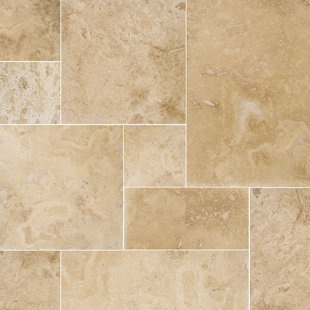 Travertine Tile Wayfair Modena Random Sized Travertine Field Tile In Beige