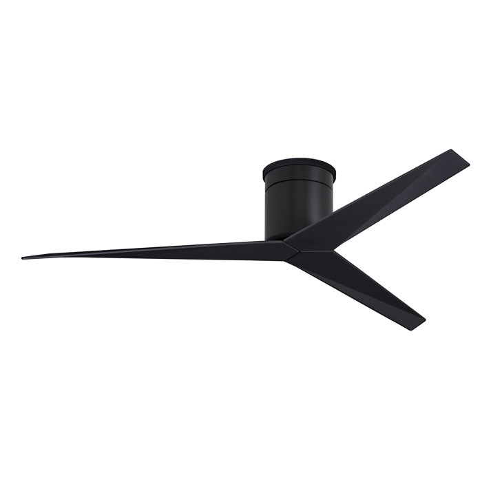 56 Hedin 3 Blade Hugger Ceiling Fan With Remote