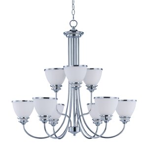 Smyrna 9-Light Shaded Chandelier