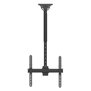 Ceiling Tv Mounts You Ll Love Wayfair Apex Medium Ceiling Mount For 24 55 Flat Panel Screens
