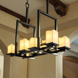 Montana CandleAria 8-Up and 3-Down Light Bridge Chandelier