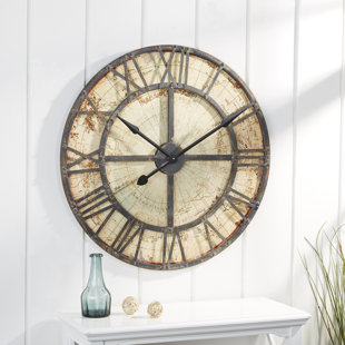 Wall Clocks Birch Lane Oversized Omak Map Wall Clock
