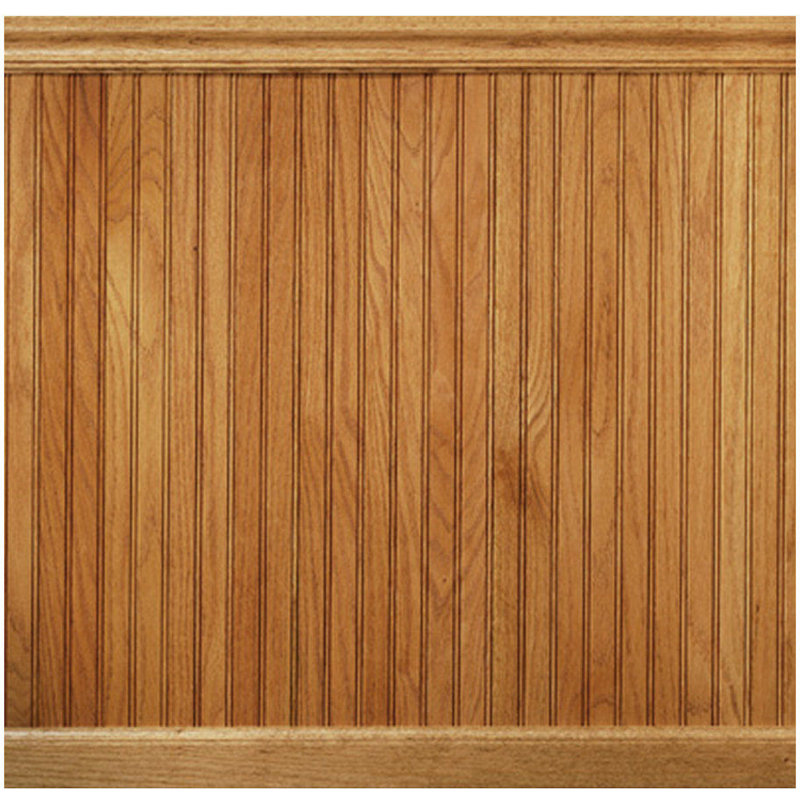 Manor House 96" Solid Wood Wall Paneling in Red Oak ...