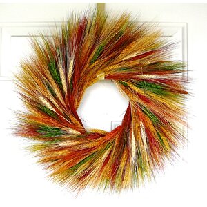 Sunset Wheat Wreath