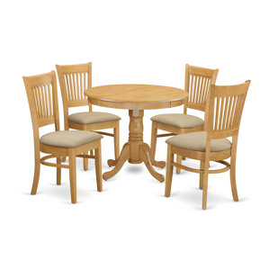 5 Piece Dining Set by Wooden Importers