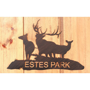 Rustic Elk Personalized Sign Rustic Elk Personalized Sign