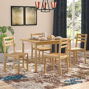 Argyle 5 Piece Dining Set (Set of 5) by Red Barr..