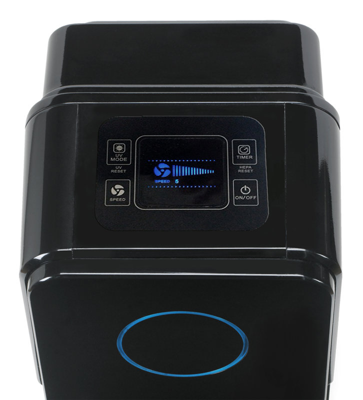 germguardian true hepa filter air purifier with uv light sanitizer