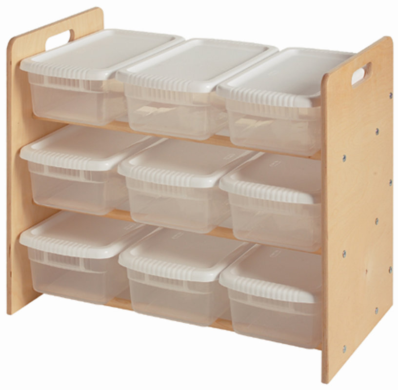 clear bin toy storage