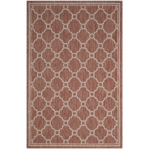 Rockbridge Red/Beige Indoor/Outdoor Area Rug
