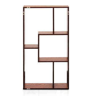 Modern Contemporary Wall Mounted Bookcase Allmodern Natalie Multimedia Wall Mounted Standard Bookcase