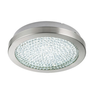 Ceiling Light Covers Wayfair Christal 2 Ceiling 1 Light Led Semi Flush Mount