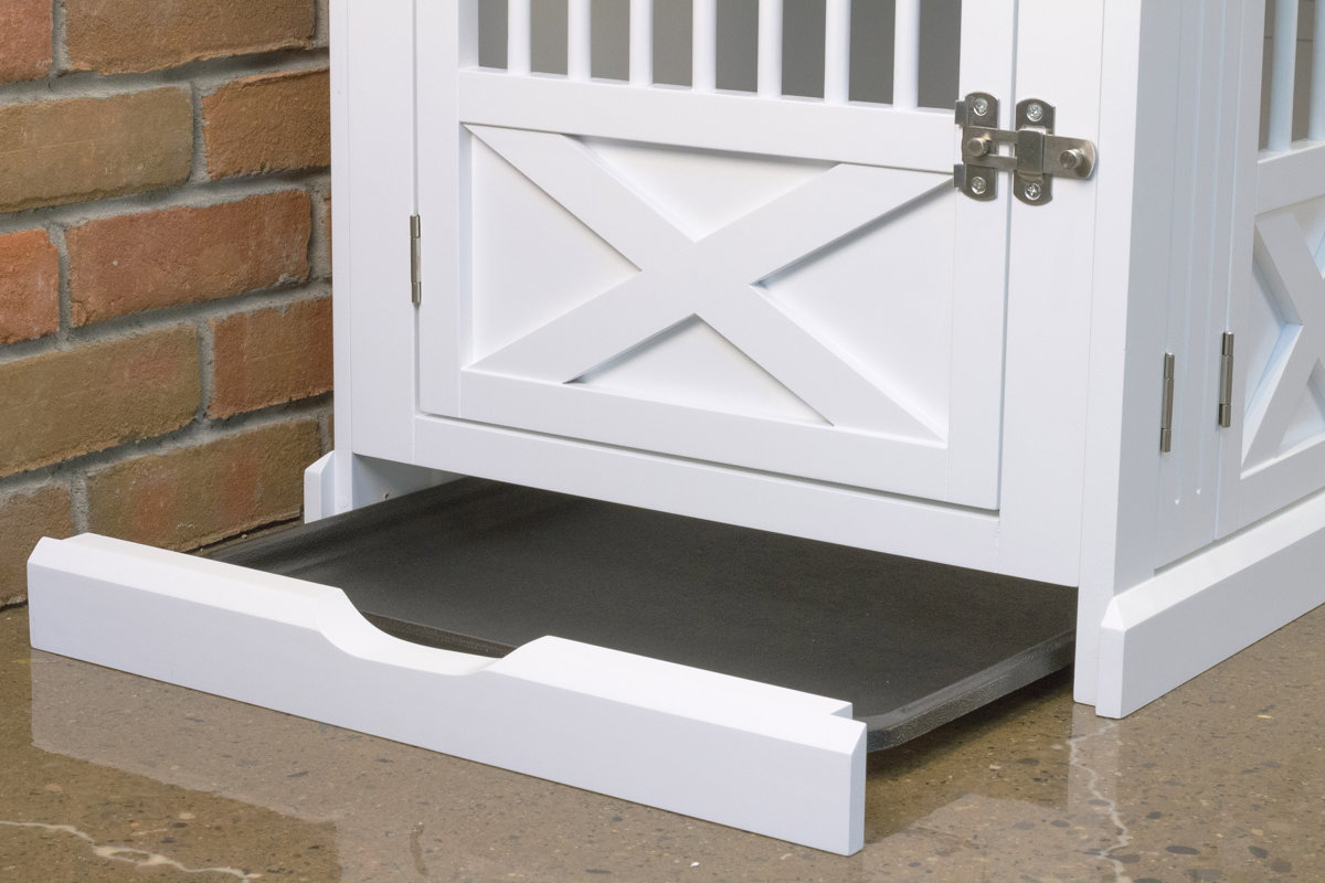 Merry Products Triple Door Pet Crate & Reviews Wayfair