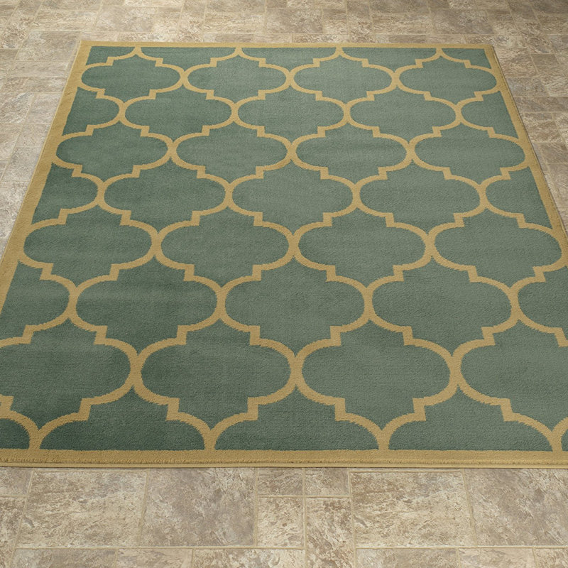 sweet home stores Clifton Sage Green Area Rug Wayfair