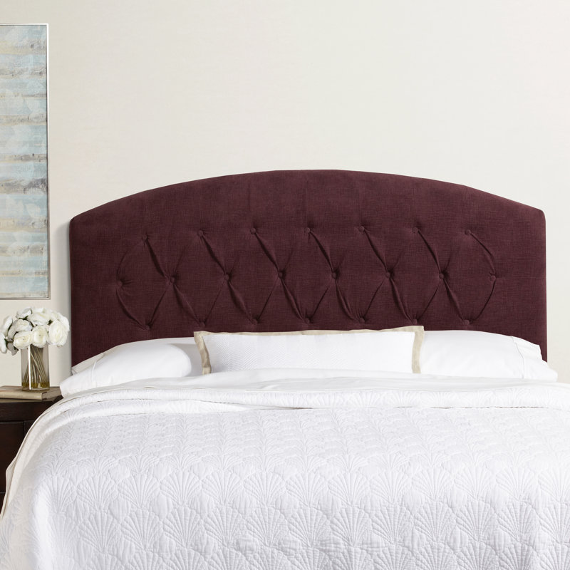 House of Hampton Lesa Curved Upholstered Headboard & Reviews Wayfair