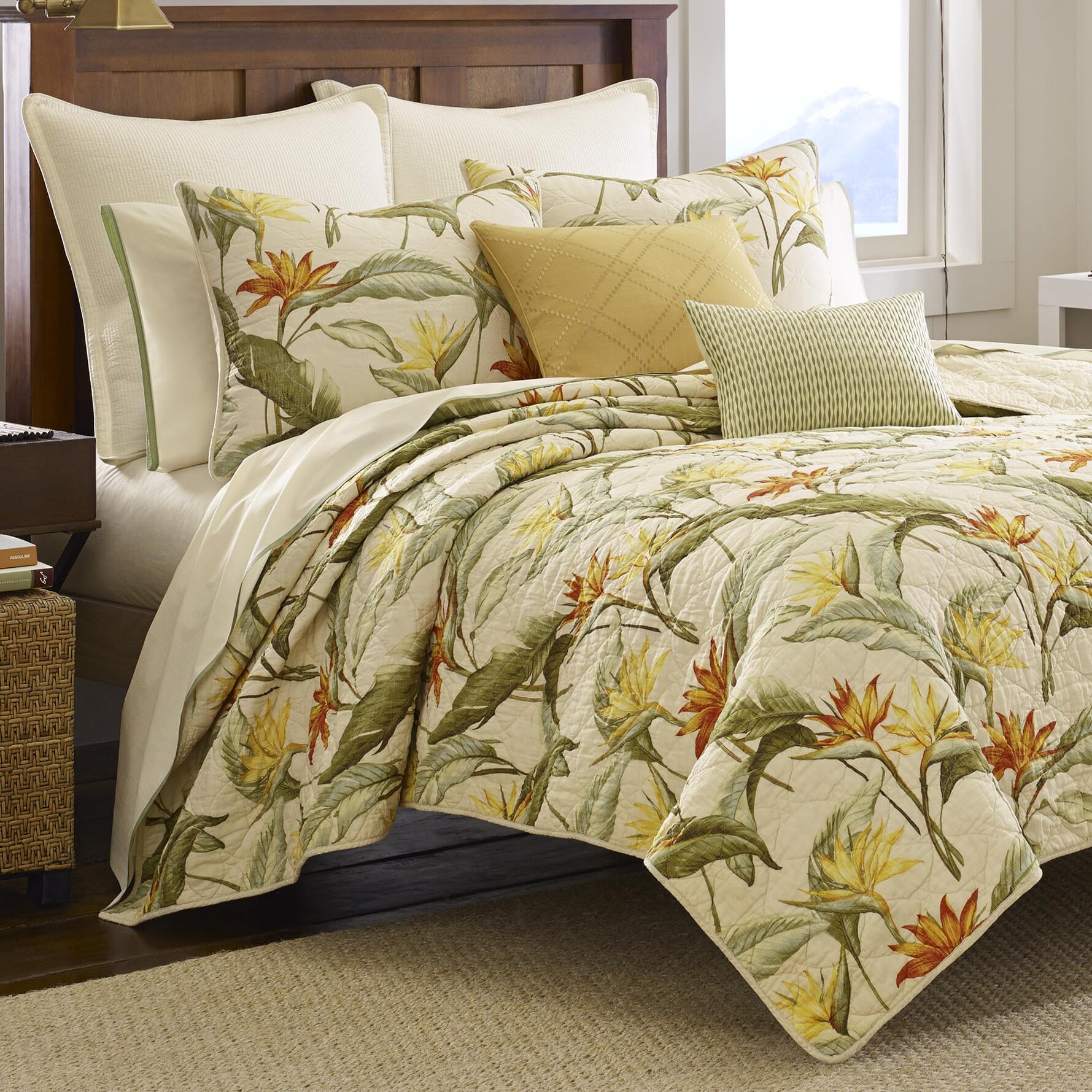 Tommy Bahama Bedding Birds of Paradise Quilt Collection & Reviews ...