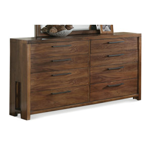 Colton 8 Drawer Double Dresser by Loon..