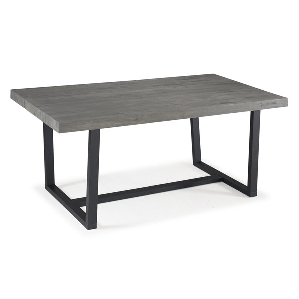 Modern Contemporary Wood Dining Table Metal Base Allmodern Search Results For Wood Dining Table Metal Base