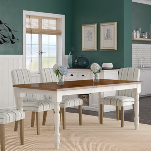 Turned Leg Dining Table Wayfair Hodslavice Solid Wood Turned Leg Extendable Dining Table