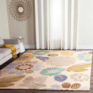 Hayes Hand-Hooked Gray Indoor/Outdoor Area Rug