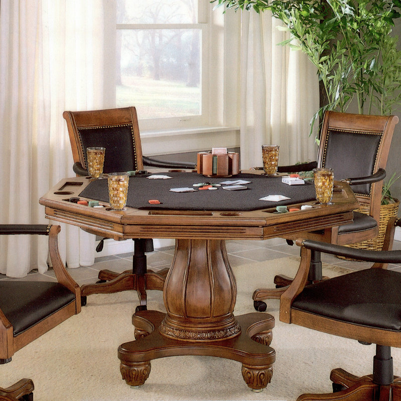 Darby Home Co Strawn Poker Table & Reviews | Wayfair Darby Home Co Strawn Poker Table & Reviews | Wayfair