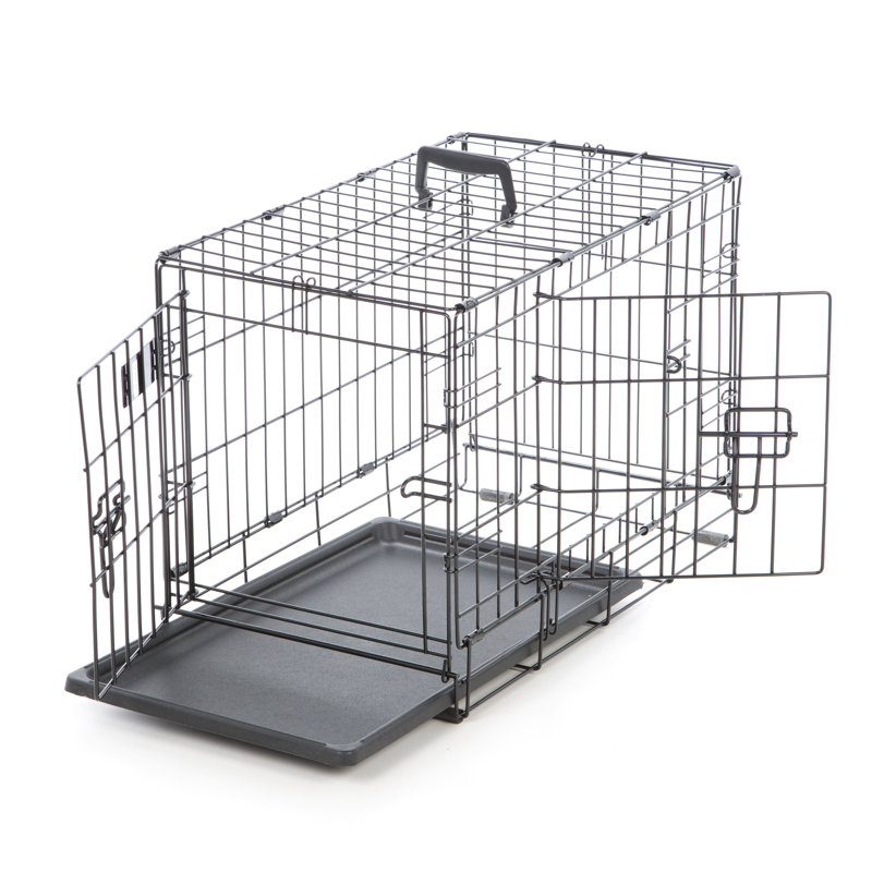 Midwest Homes For Pets iCrate Double Door Pet Crate & Reviews Wayfair