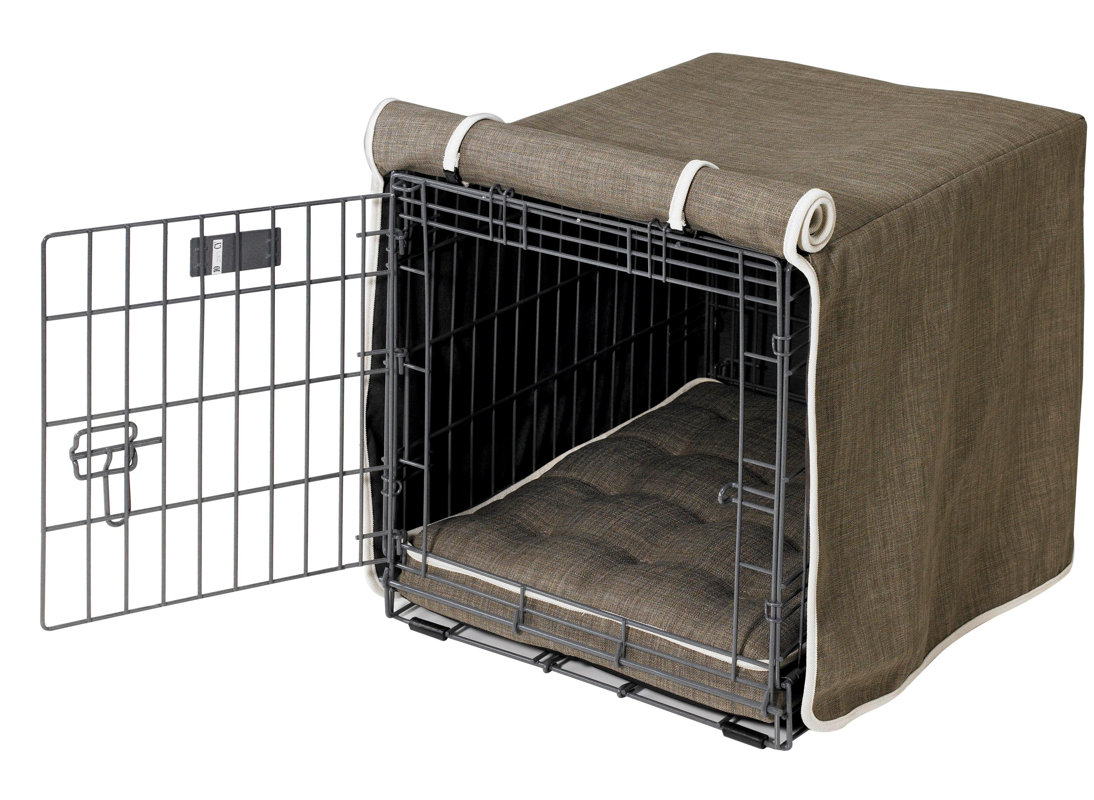 Dog Crate Covers bowsers luxury dog crate cover & reviews | wayfair Dog Crate Covers bowsers luxury dog crate cover & reviews | wayfair