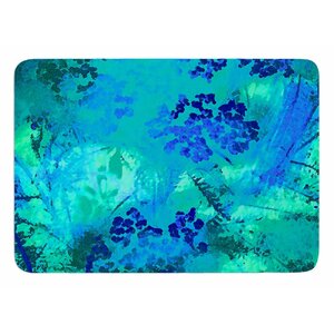 Wildflower by Nina May Bath Mat