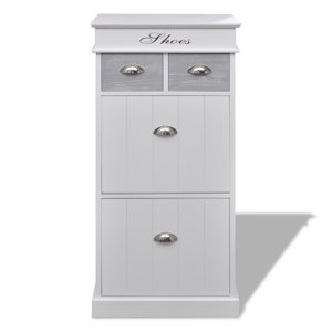 Schuhschrank für 4 Paare von Home Etc