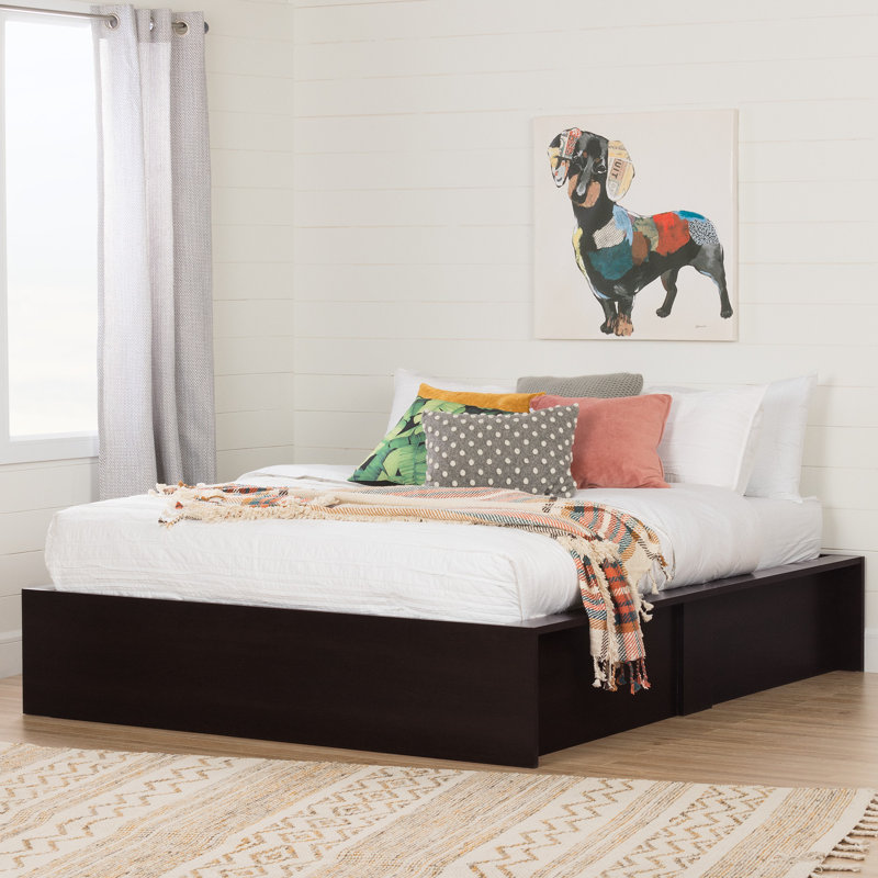 South Shore Step One Ottoman Queen Storage Bed & Reviews Wayfair