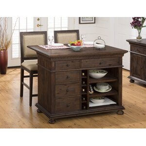 Addison Avenue 3 Piece Kitchen Island Set