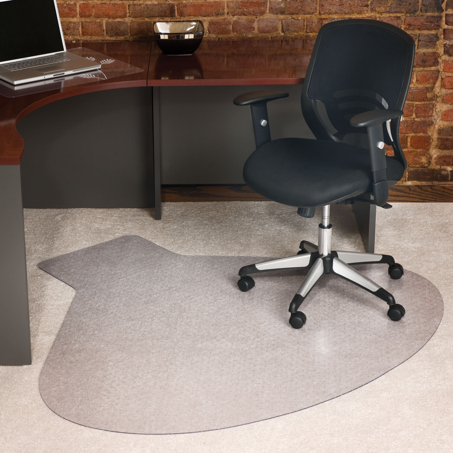 Es Robbins Everlife Medium Pile Carpet Ramped Edge Workstation