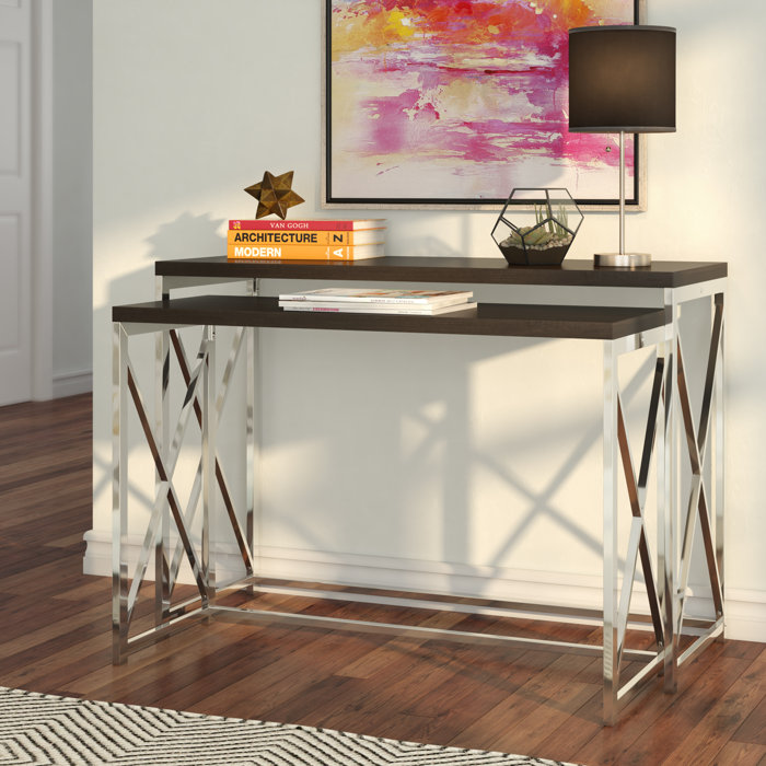 Mercury Row Balog 2 Piece Console Table Set & Reviews | Wayfair.ca Mercury Row Balog 2 Piece Console Table Set & Reviews | Wayfair.ca