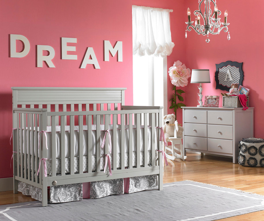 FisherPrice Newbury 4in1 Convertible Crib & Reviews Wayfair