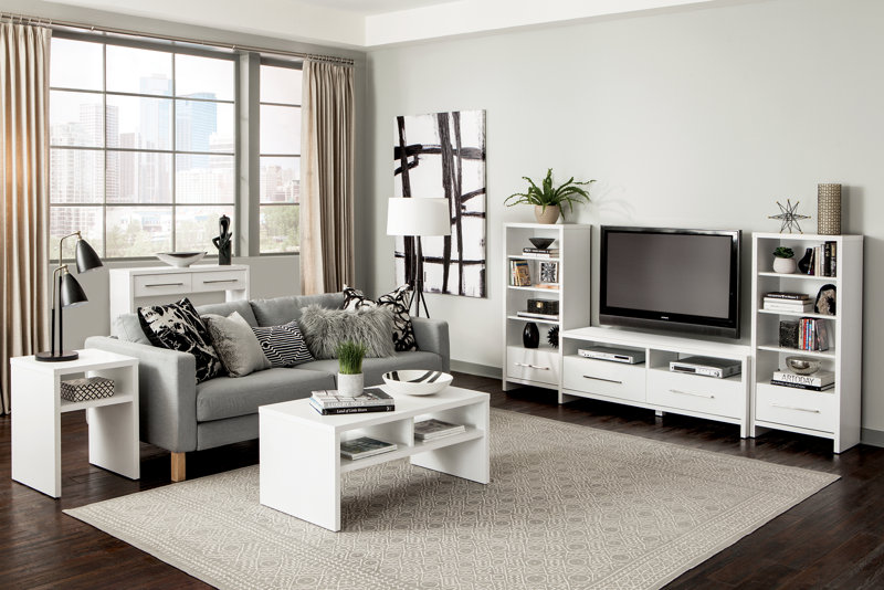Closetmaid Media Tv Stand For Tvs Up To 55 Reviews Wayfair The Look