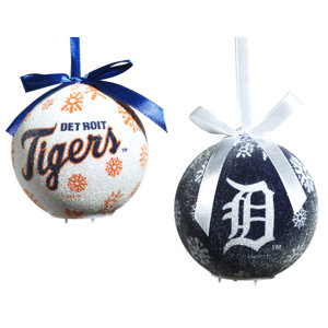 Detroit Tigers LED Boxed Ornament (Set of 6)