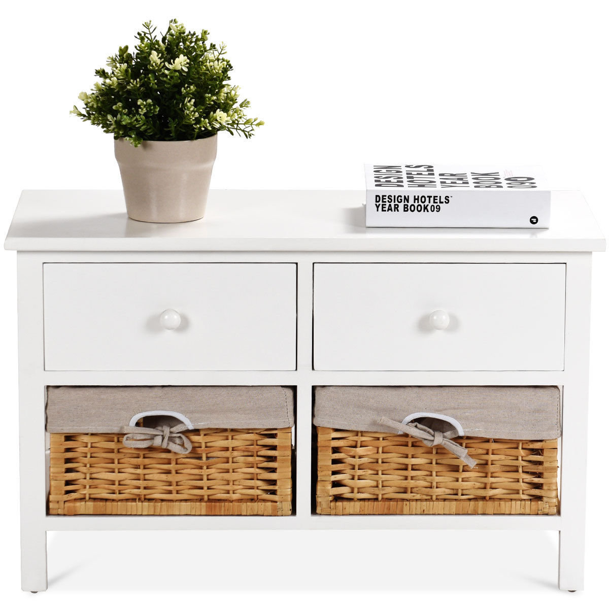 Breakwater Bay Mapleview Unit Baskets 2 Drawer Accent Chest Wayfair