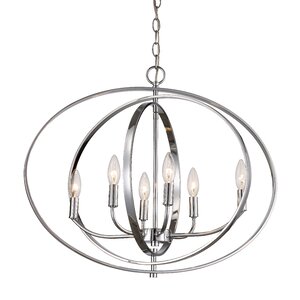 Bebington 6-Light Foyer Pendant