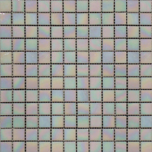 Iridescent Mosaic Tile Wayfair Iridescent 0 75 X Gl Mosaic Tile In Mediterranean Pearl