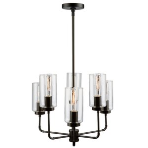 Taurla 6-Light Shaded Chandelier