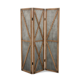 Metal Room Dividers You Ll Love Wayfair Cressida 3 Panel Room Divider