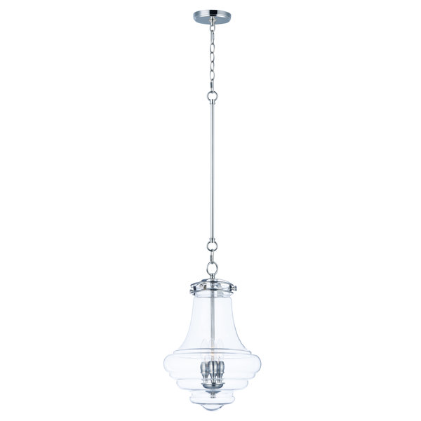 Laude Run Caulkins 3 Light Schoolhouse Pendant Reviews Wayfair