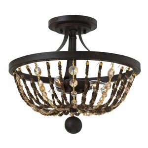 Marla 3-Light Semi Flush Mount